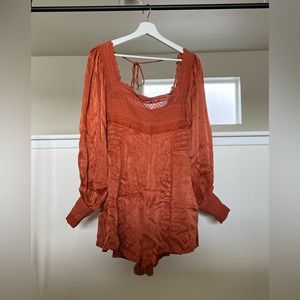 BRAND NEW FREE PEOPLE ROMPER
